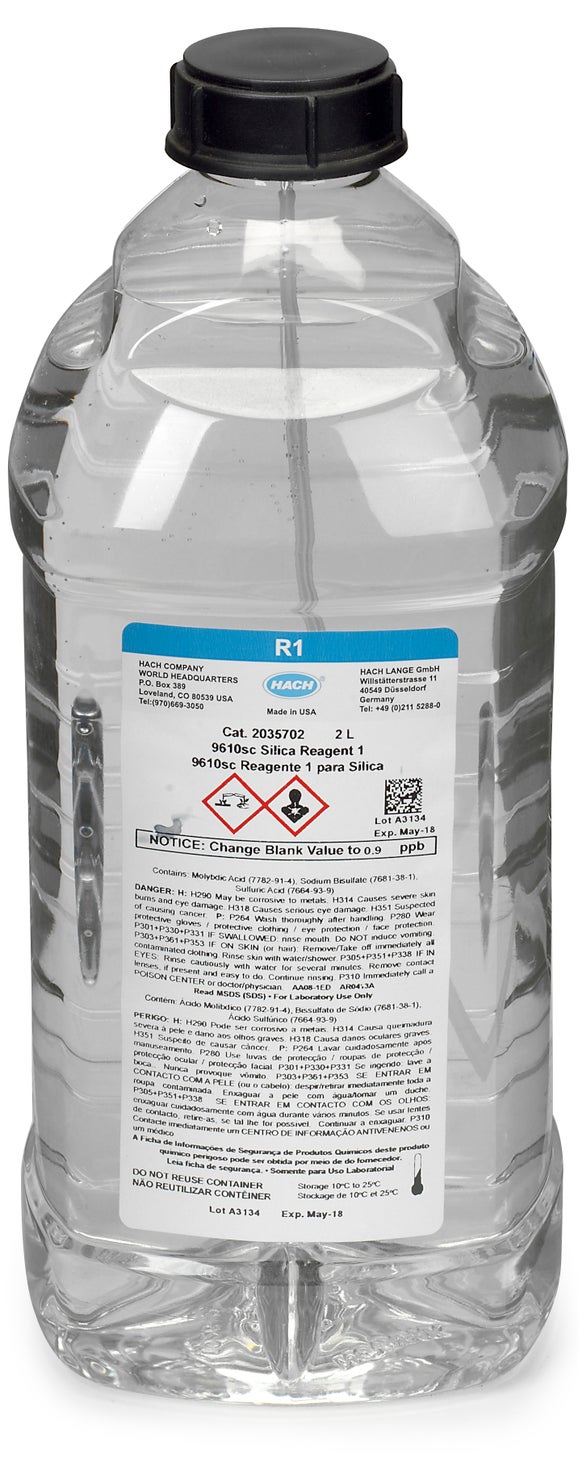 9610 sc Reagent 1 Silica, 2 L