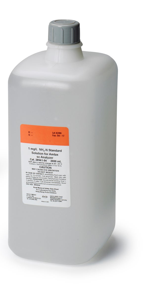 50mg/L NH4-N standard solution, 2000 mL