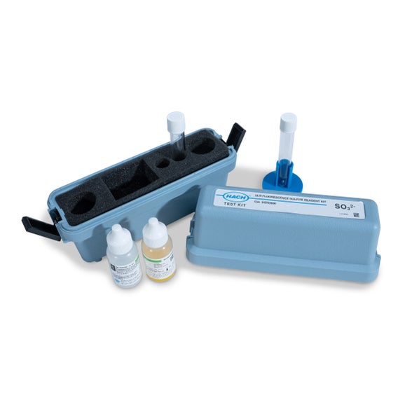 Test kit de fluorescencia para sulfito en rango ultrabajo (ULR), 6 - 500 µg/L (ppb), 100 tests