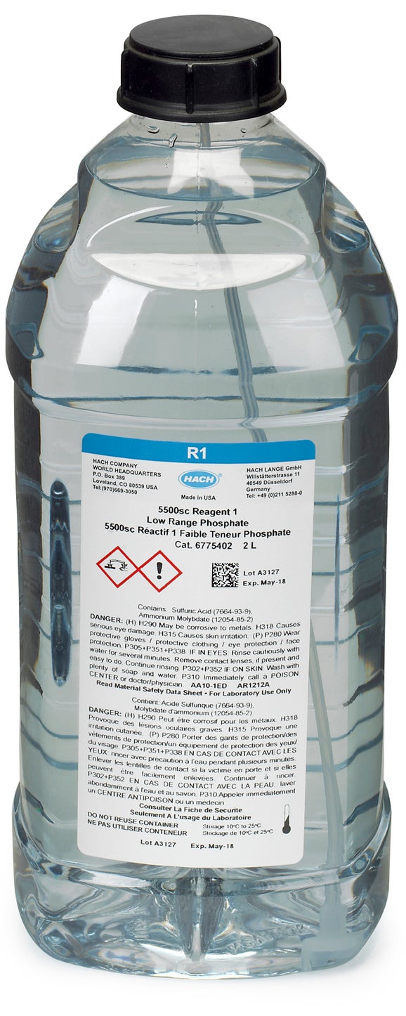 5500sc Reagent 1 Low Range Phosphate 2L