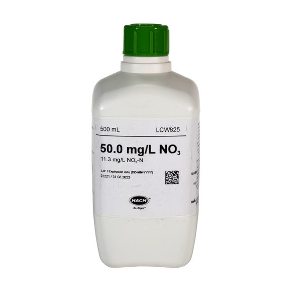 Estándar de control de 50 mg/L NO3