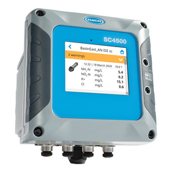 Controlador SC4500, Prognosys, Modbus RS, 1 sensor analógico de conductividad en agua ultrapura, 1 sensor analógico de pH/ORP en agua ultrapura, 100 - 240 V CA, sin cable de alimentación